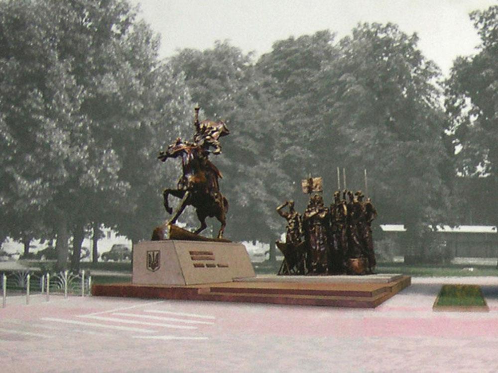 The project of the Monument to Hetman I.Mazepa in Kyiv The project of the Monument to Hetman I.Mazepa in Kyiv